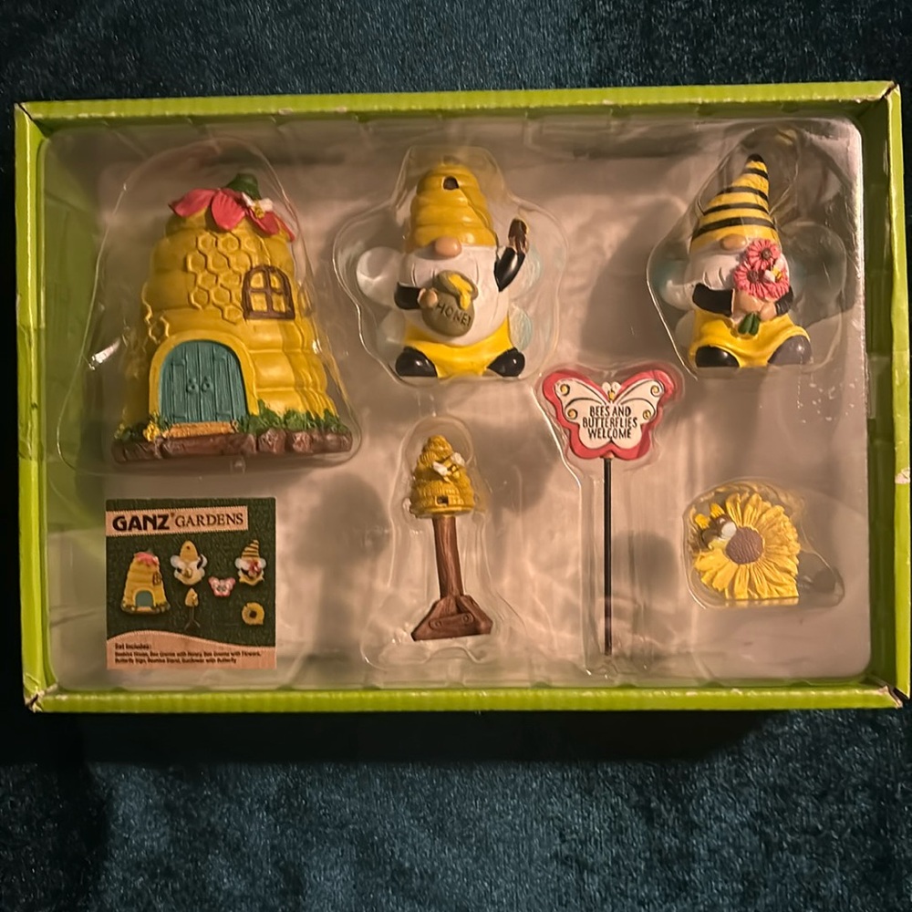 Ganz Gardens Miniature Garden Starter Set NWT